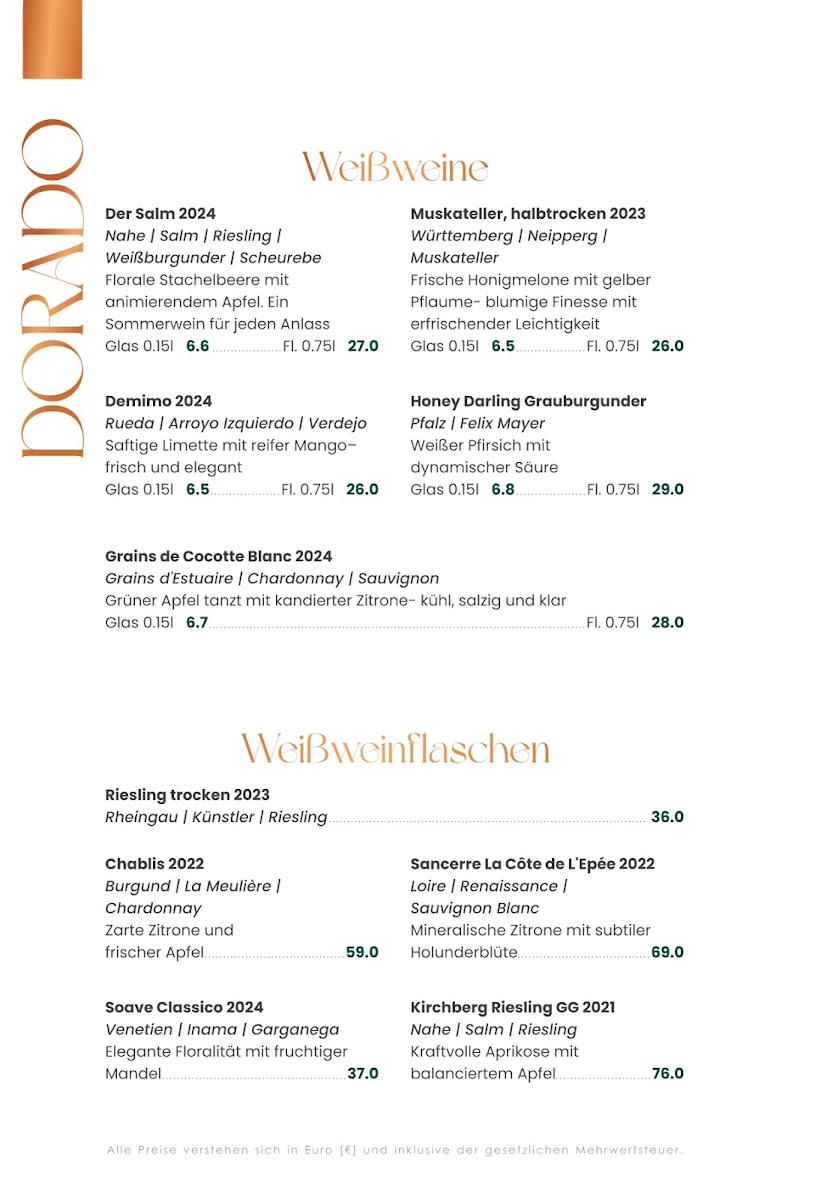 Dorado Restaurant Düsseldorf Photo Menu 8