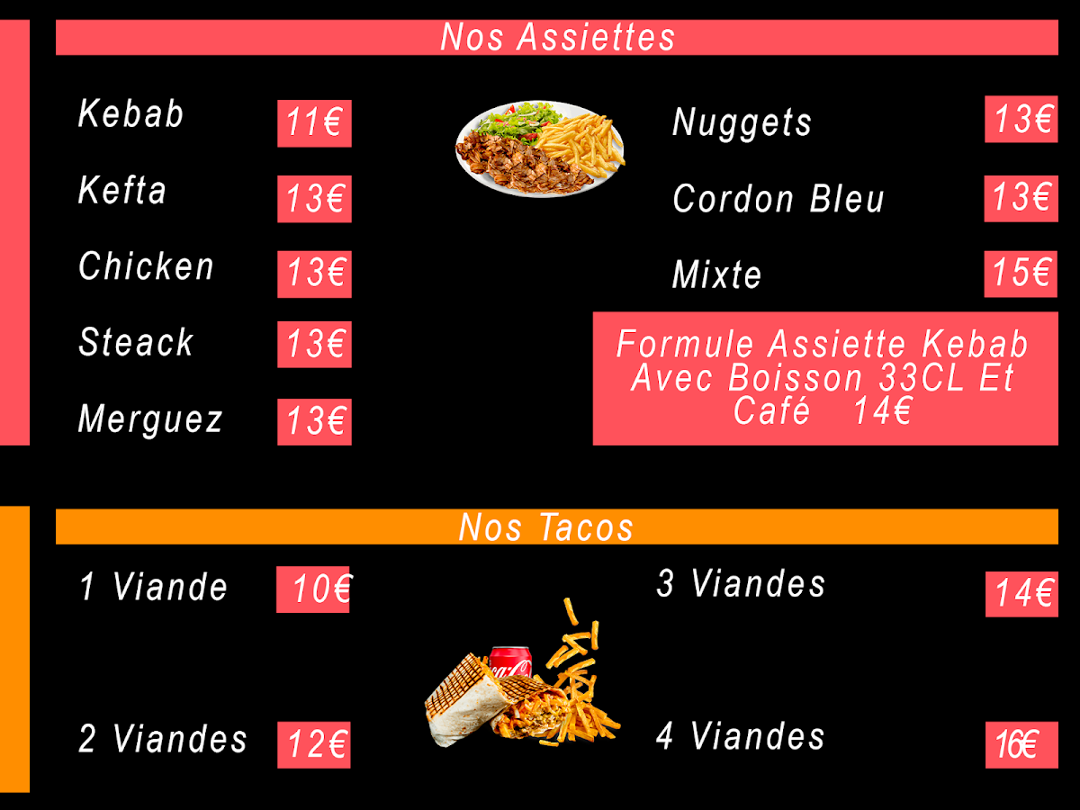 Restaurant Le Marigny Photo Menu 2