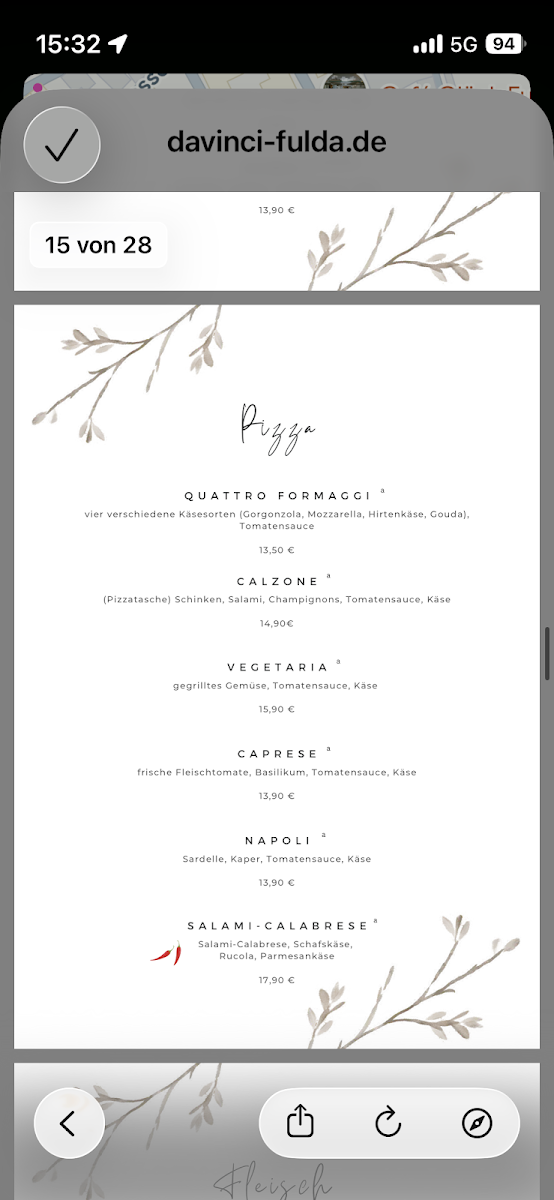 Ristorante Da Vinci Photo Menu 9