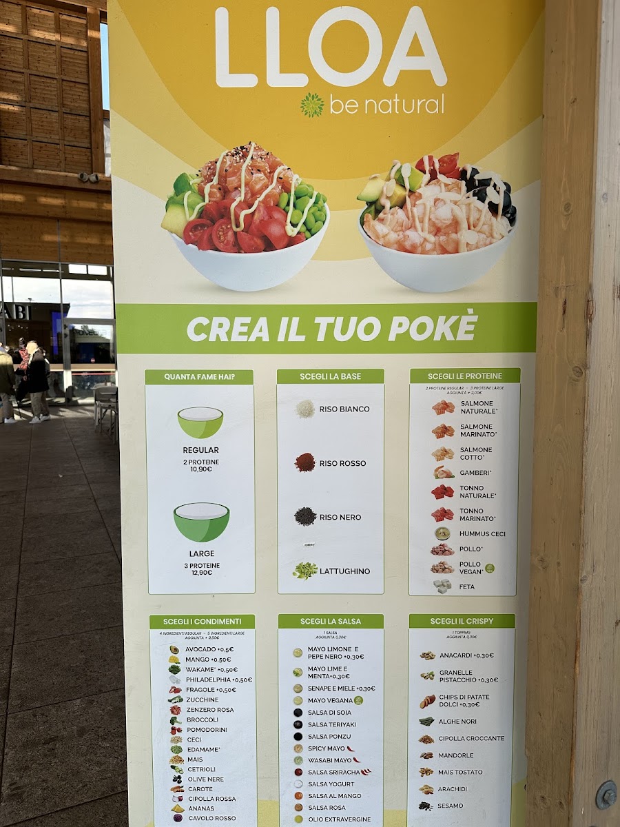 LLOA be natural - Arese, Il Centro Photo Menu 3