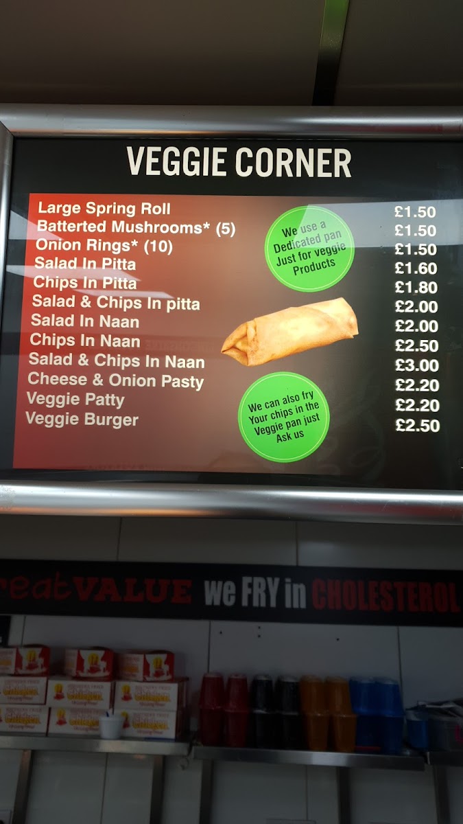 Villiers Fish & Chips Photo Menu 10
