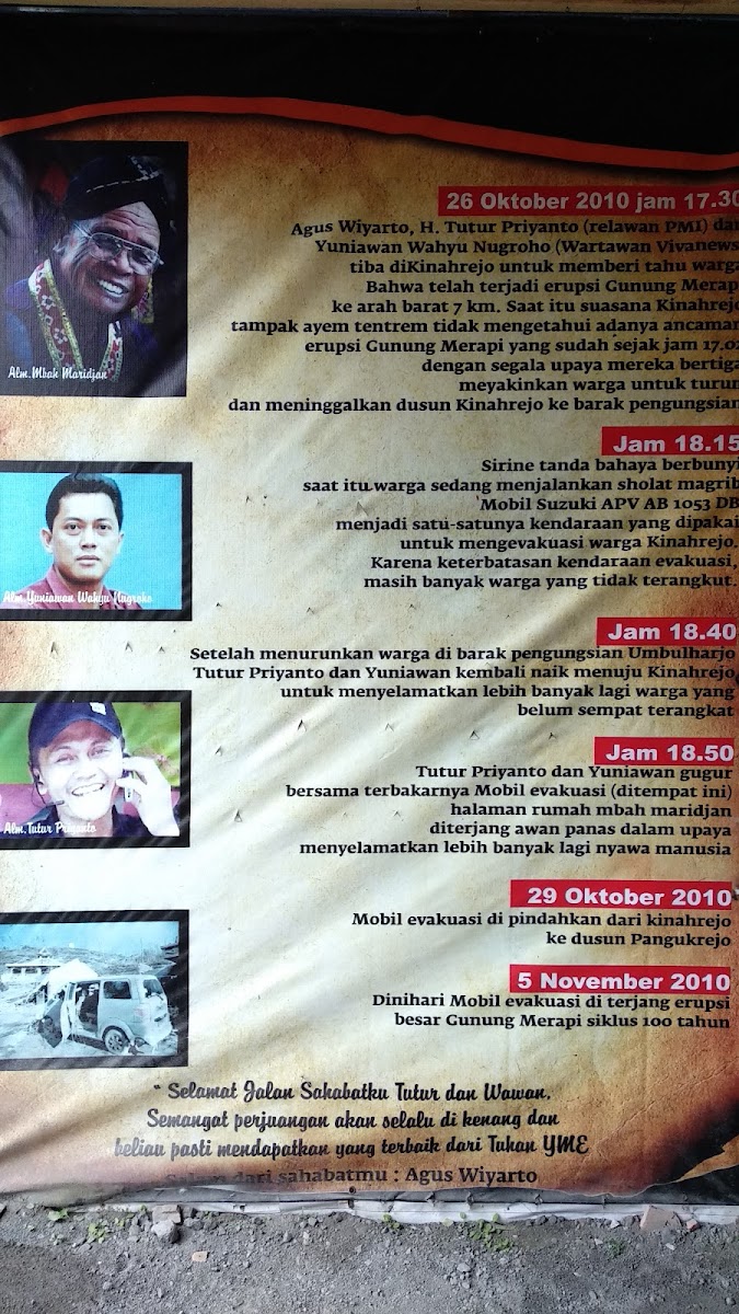 Kinahrejo petilasan mbh Maridjan Photo Menu 1