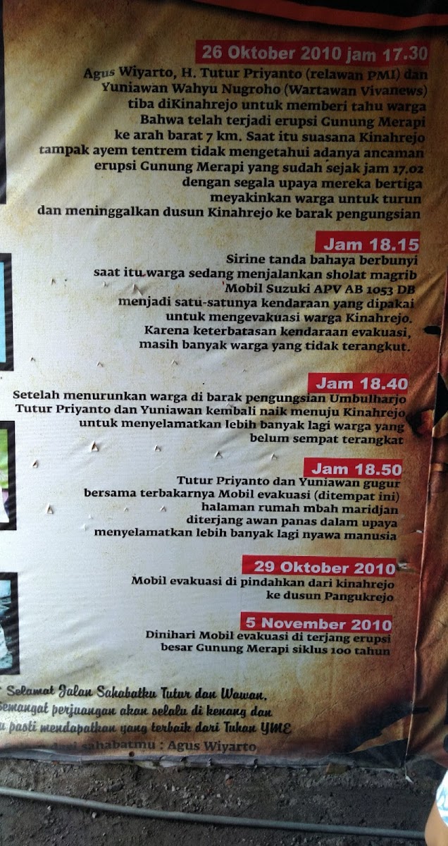 Kinahrejo petilasan mbh Maridjan Photo Menu 5