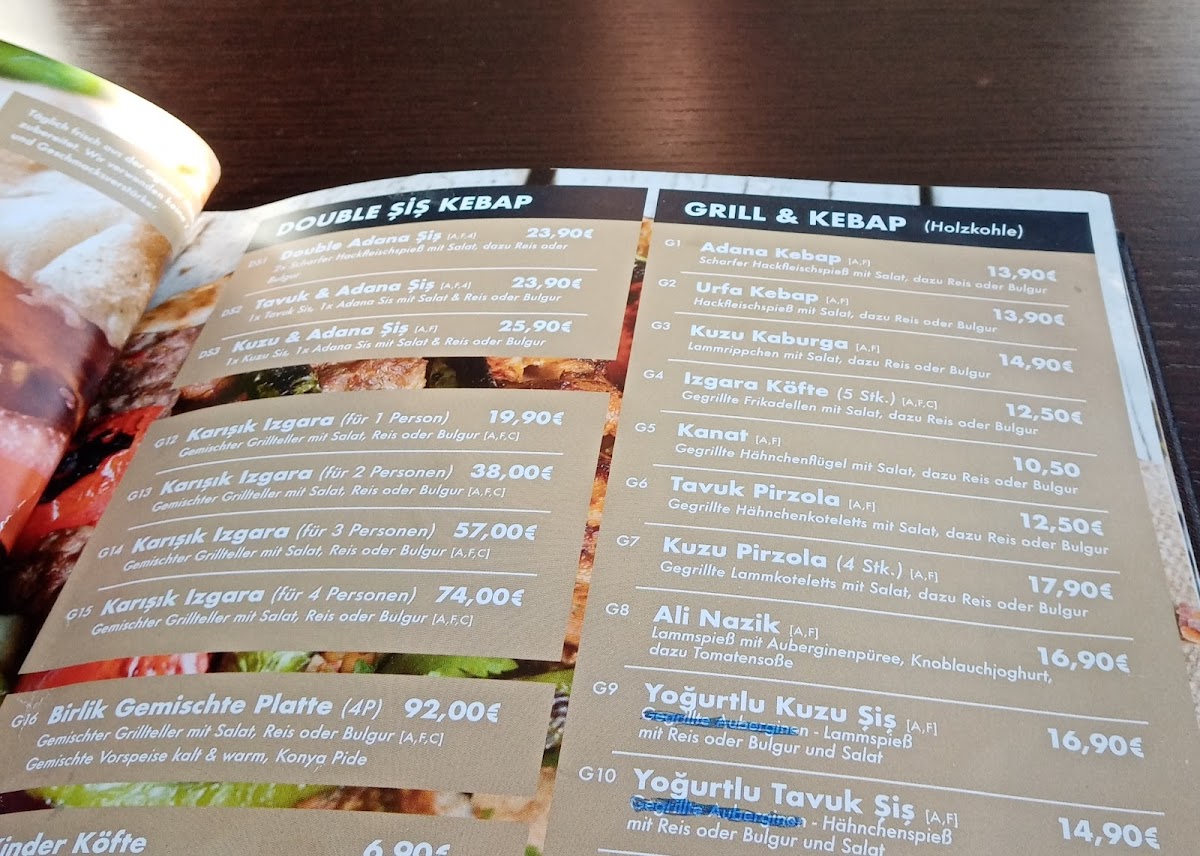 Birlik Restaurant Photo Menu 9