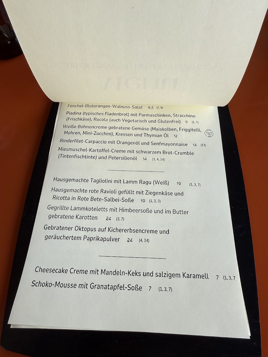 Talea - Italienisches Botanisches Bistro und Restaurant Photo Menu 2