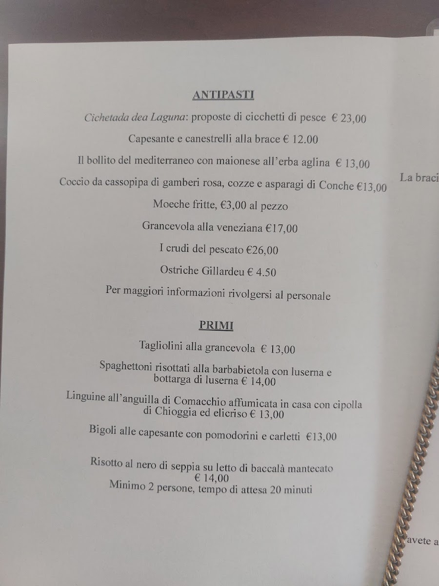 Ristorante Volpin Photo Menu 1