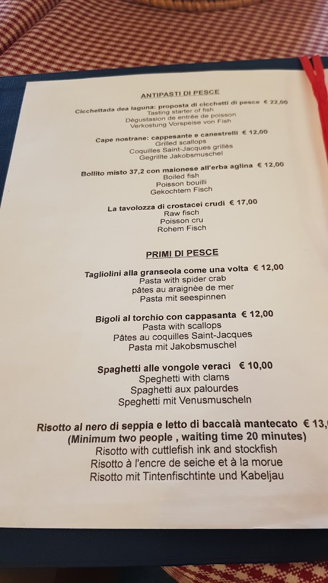 Ristorante Volpin Photo Menu 7
