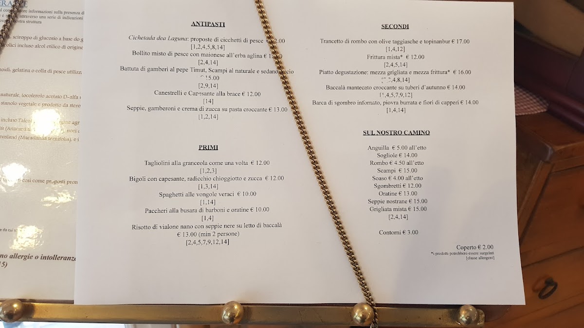Ristorante Volpin Photo Menu 8