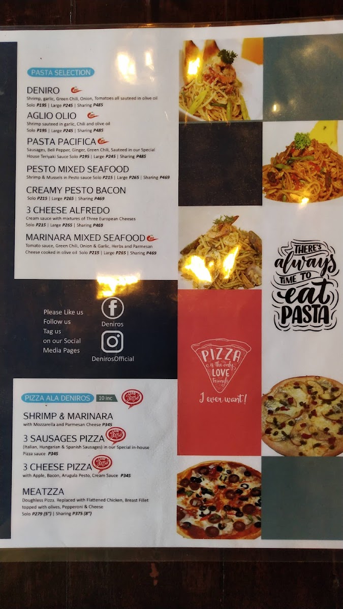 Deniro's Photo Menu 6