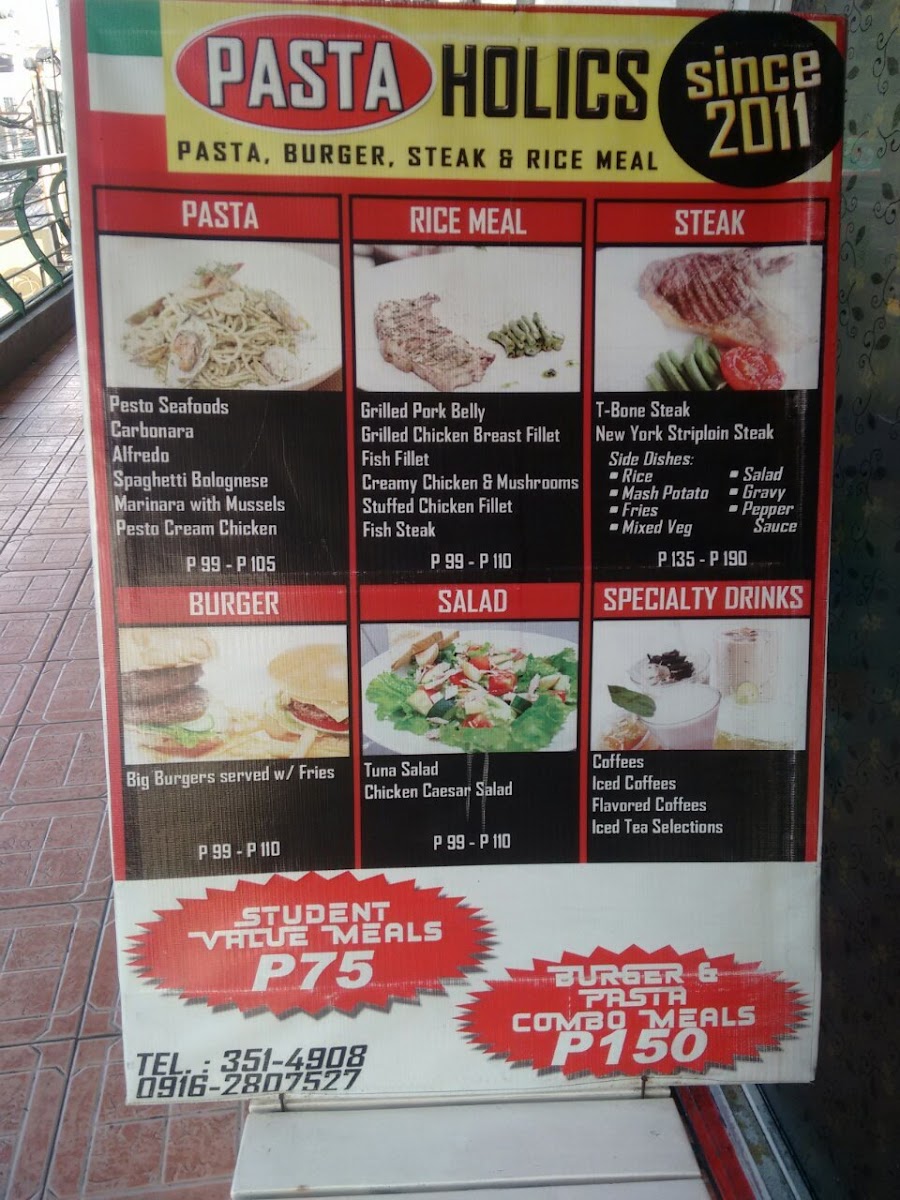 Deniro's Photo Menu 8