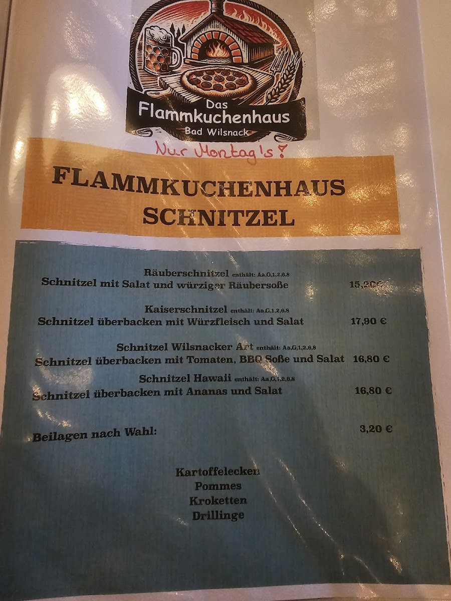 Das Flammkuchenhaus Photo Menu 7