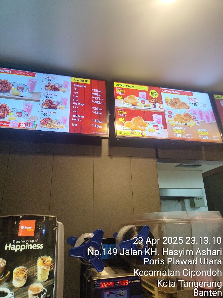 Richeese Factory Cipondoh Photo Menu 6
