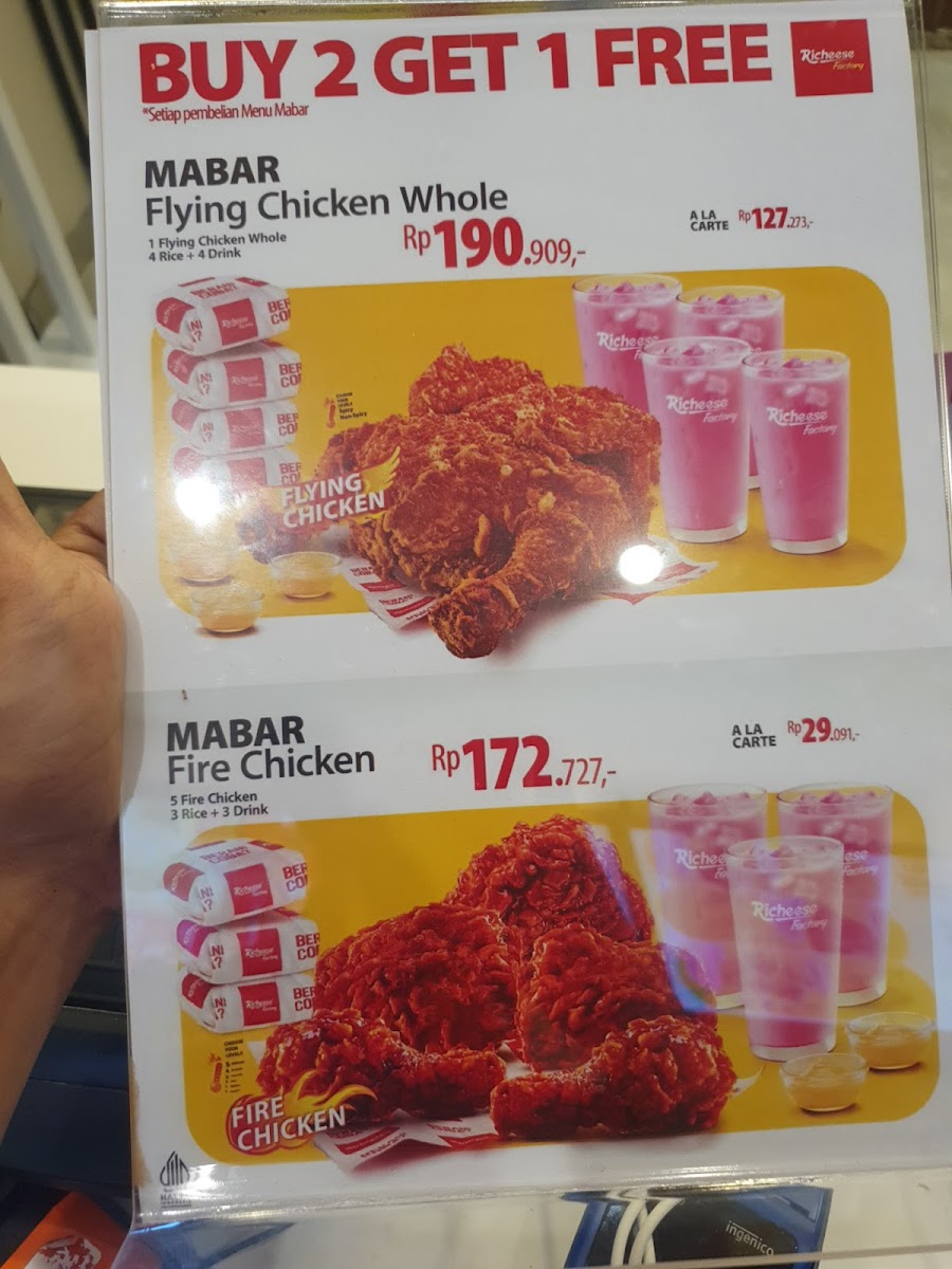 Richeese Factory Cipondoh Photo Menu 7