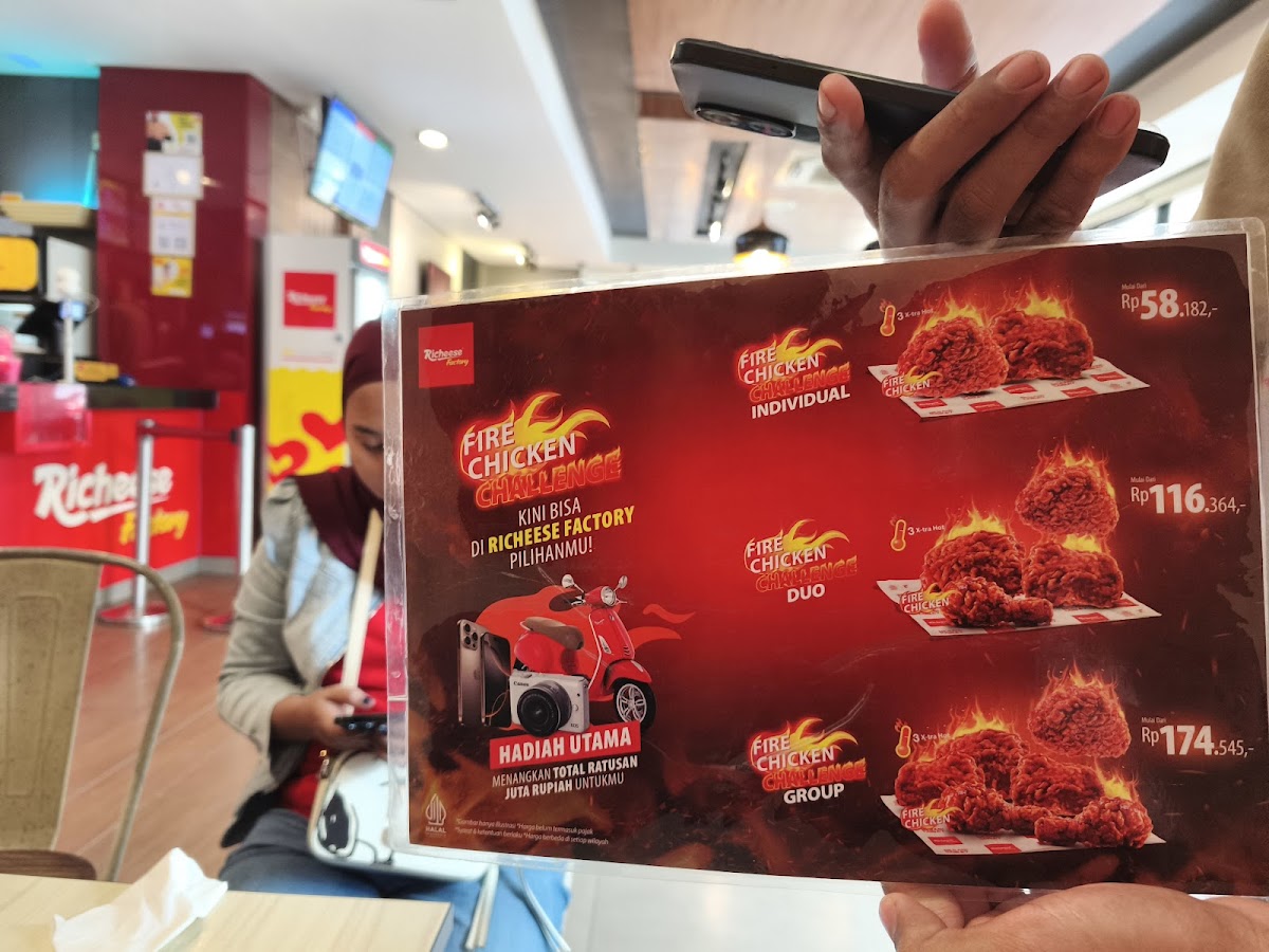 Richeese Factory Cipondoh Photo Menu 8