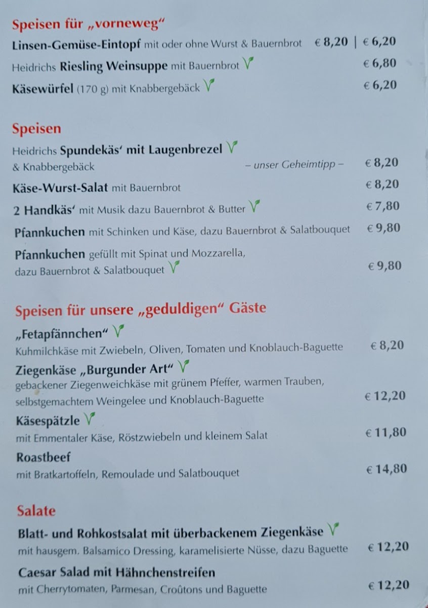 Weingut Karl Heidrich Photo Menu 4