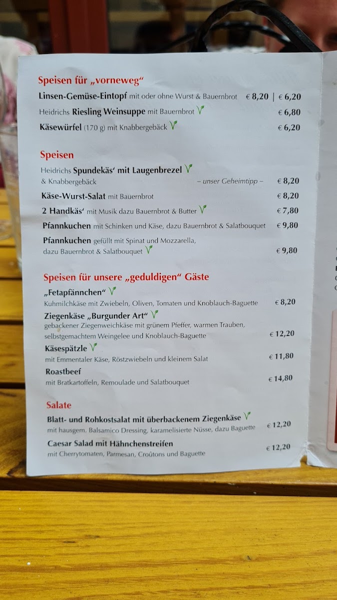 Weingut Karl Heidrich Photo Menu 5