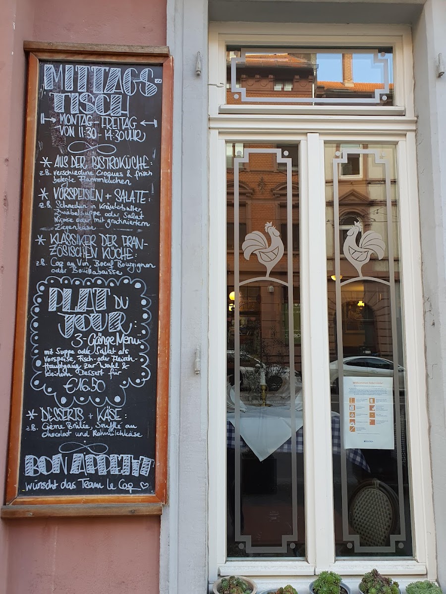 Le Coq Restaurant - Heidelberg Photo Menu 9