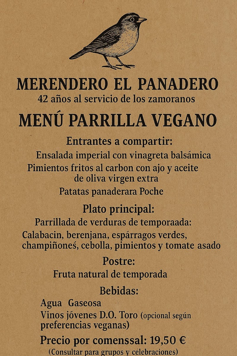 Merendero El Panadero Photo Menu 2
