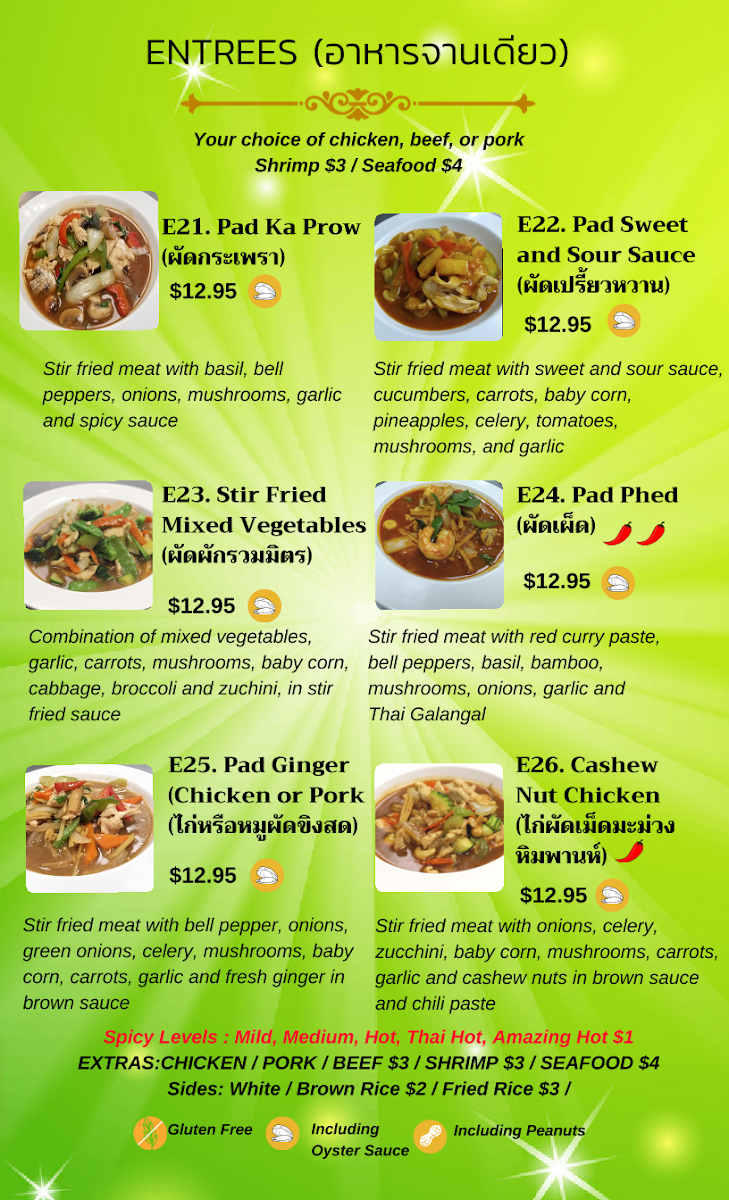 Amazing Thai Cuisine Broken Arrow OK Photo Menu 4