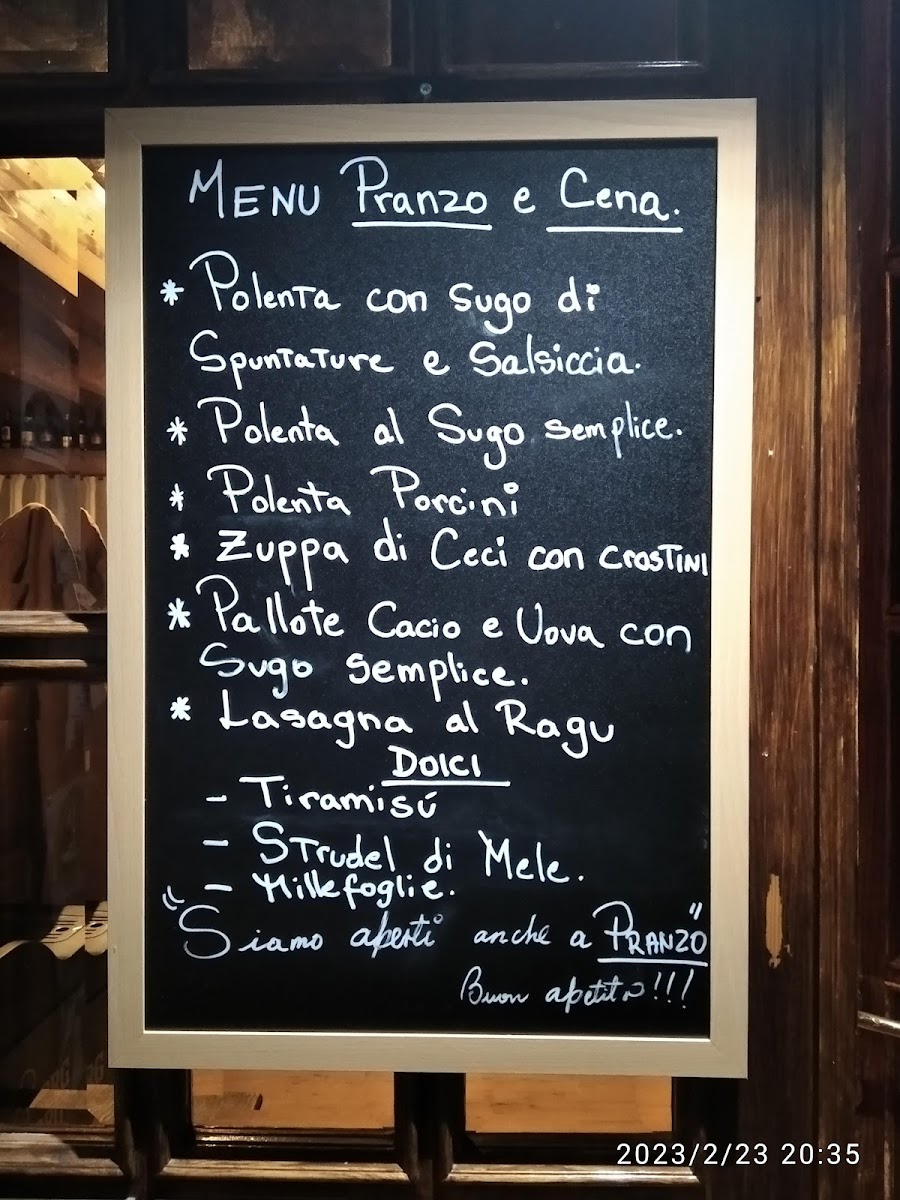 Baita Dei Pini Photo Menu 1