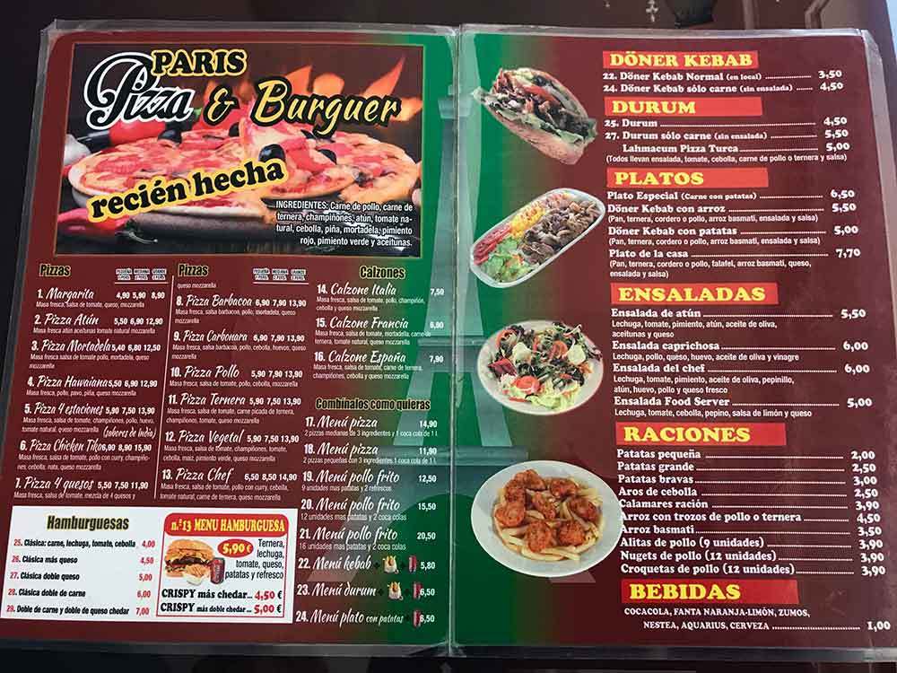 Farooq Doner Kebab Pizzeria Photo Menu 2