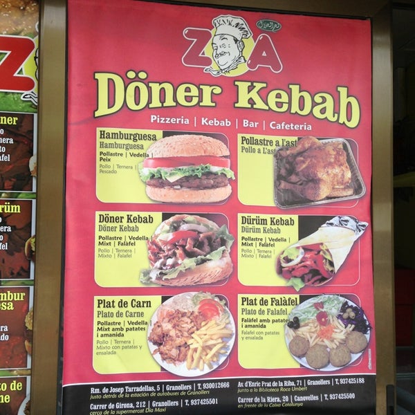 Farooq Doner Kebab Pizzeria Photo Menu 3