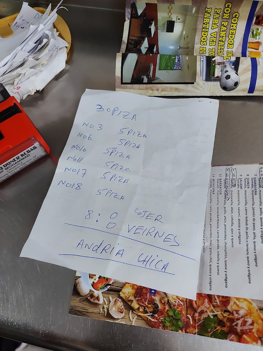 Farooq Doner Kebab Pizzeria Photo Menu 8