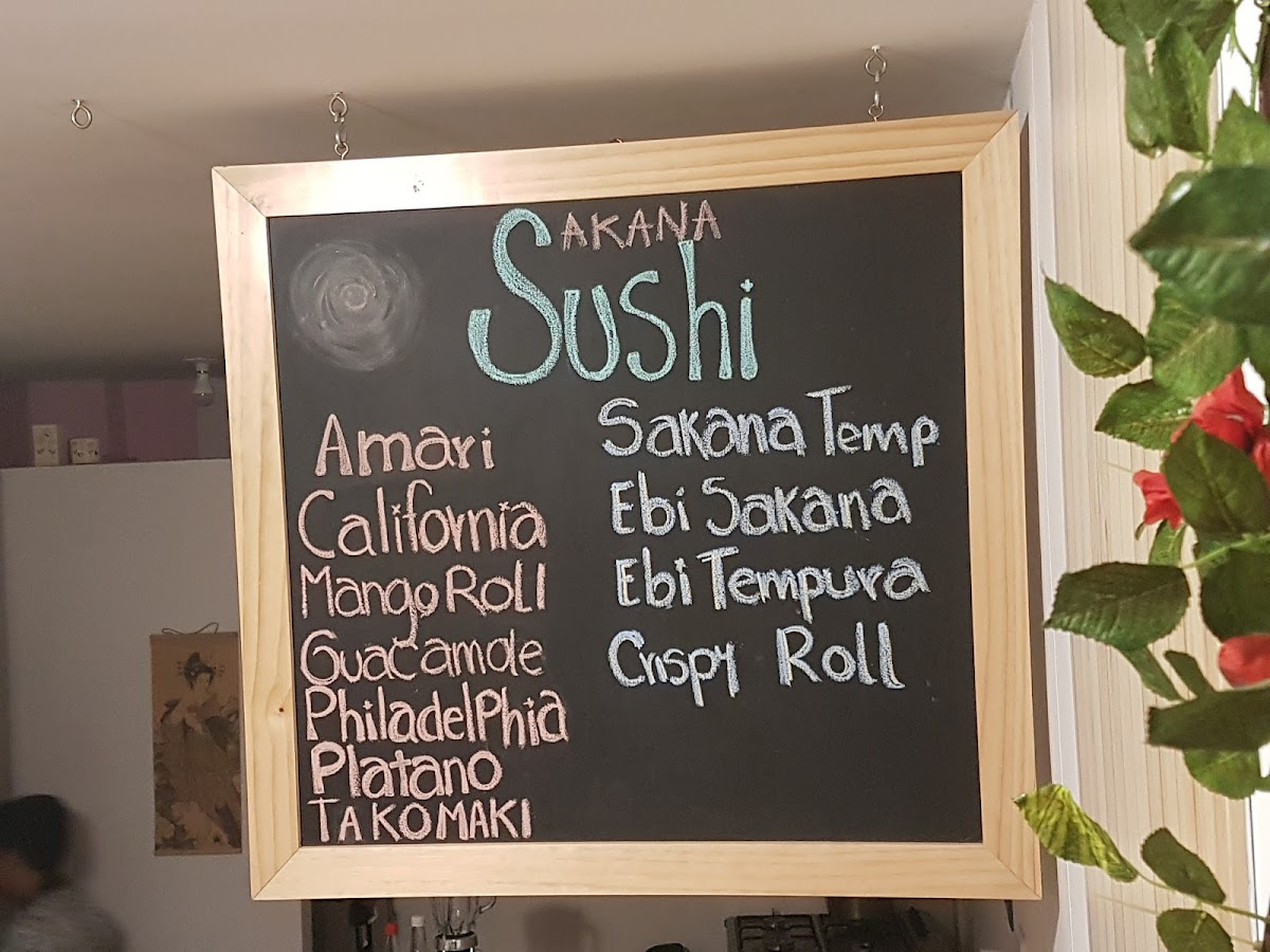 Sakana Sushi Fusion Photo Menu 2