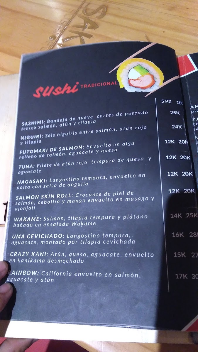 Sakana Sushi Fusion Photo Menu 5