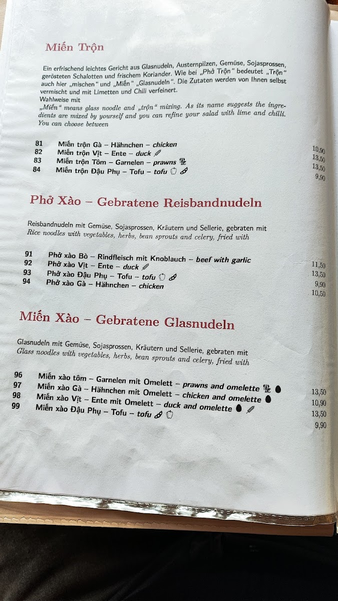 Restaurant Anh Thu Photo Menu 5