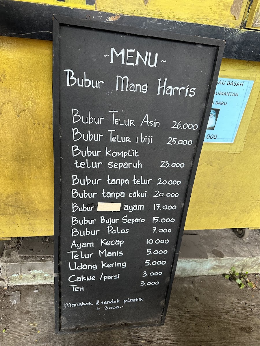 Bubur Mang Harris
