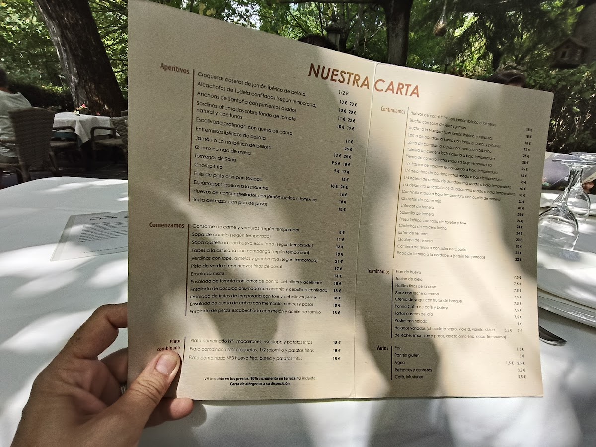 Restaurante Hotel Los Frutales Photo Menu 3