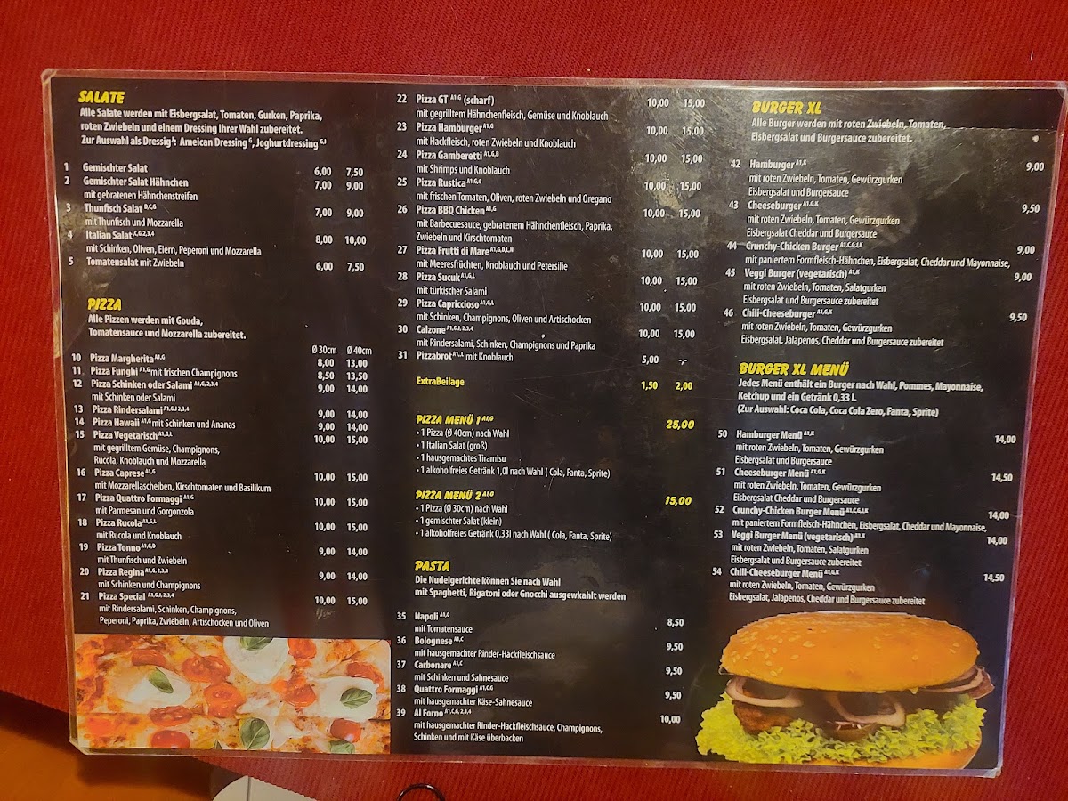GT Pizza Point Photo Menu 2