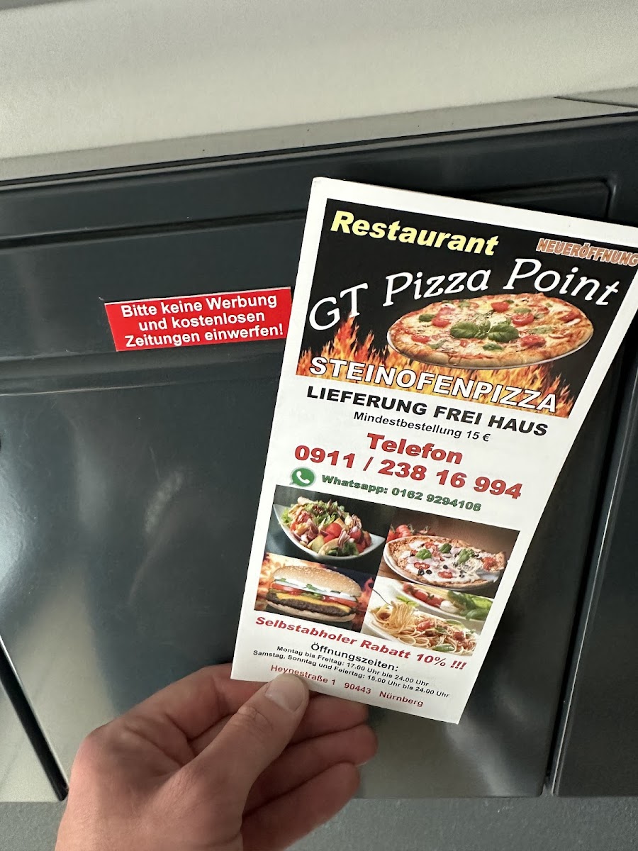 GT Pizza Point Photo Menu 5