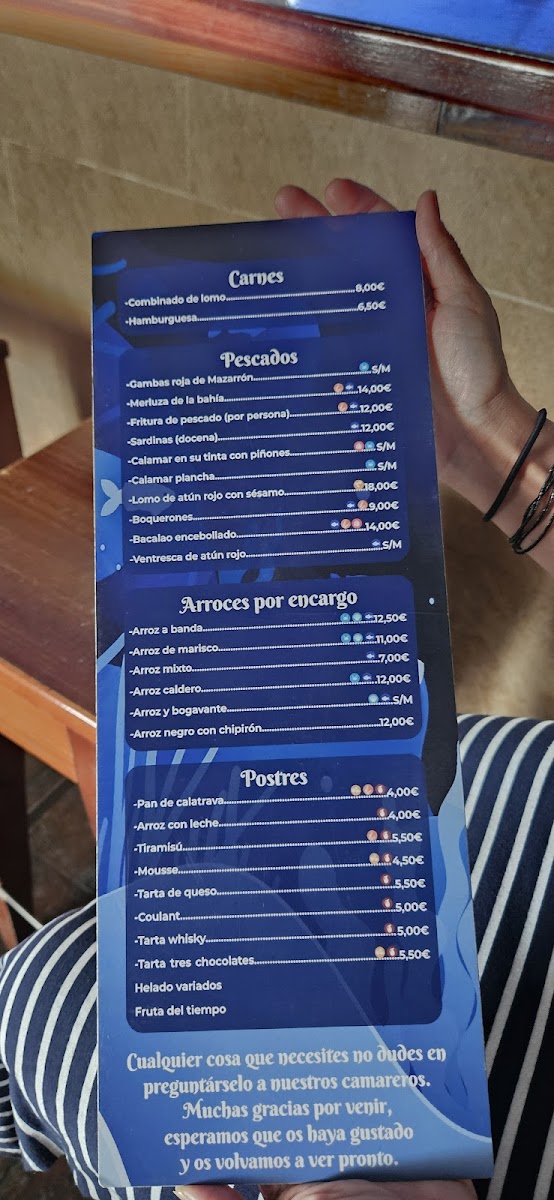 Restaurante Espigón Photo Menu 3