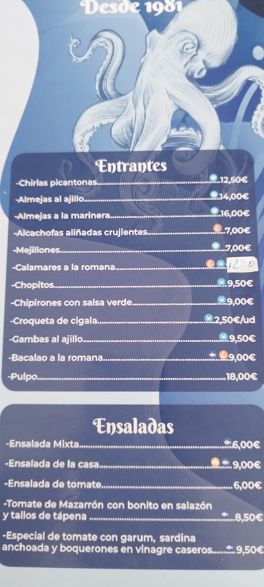 Restaurante Espigón Photo Menu 6