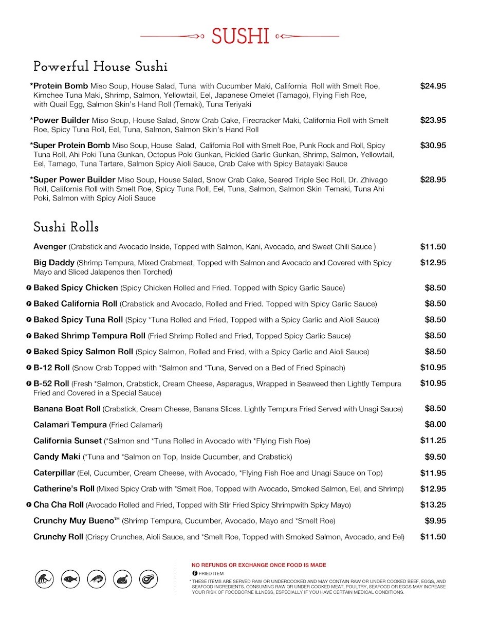 Ru San's Kennesaw Photo Menu 5