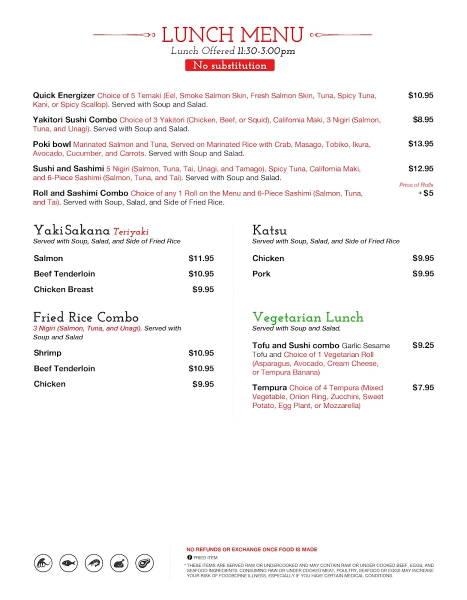 Ru San's Kennesaw Photo Menu 7