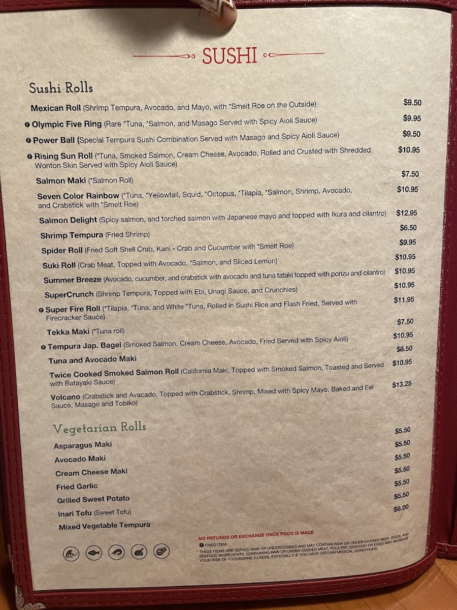 Ru San's Kennesaw Photo Menu 9