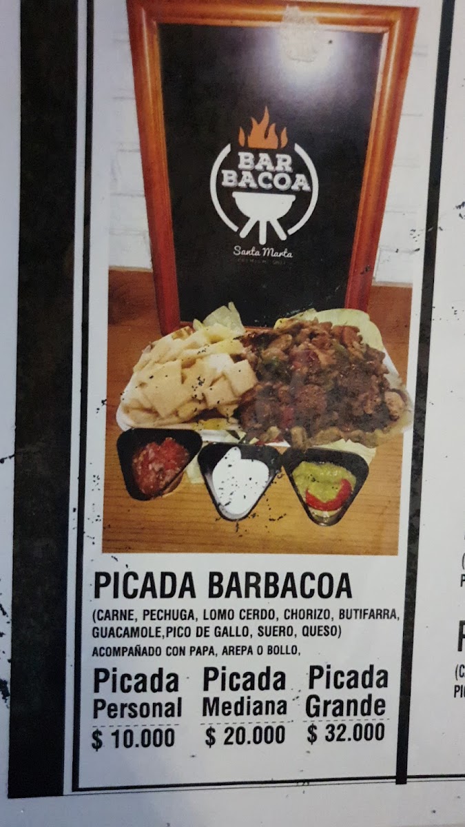 Barbacoa Santa Marta Premium Grill Photo Menu 6