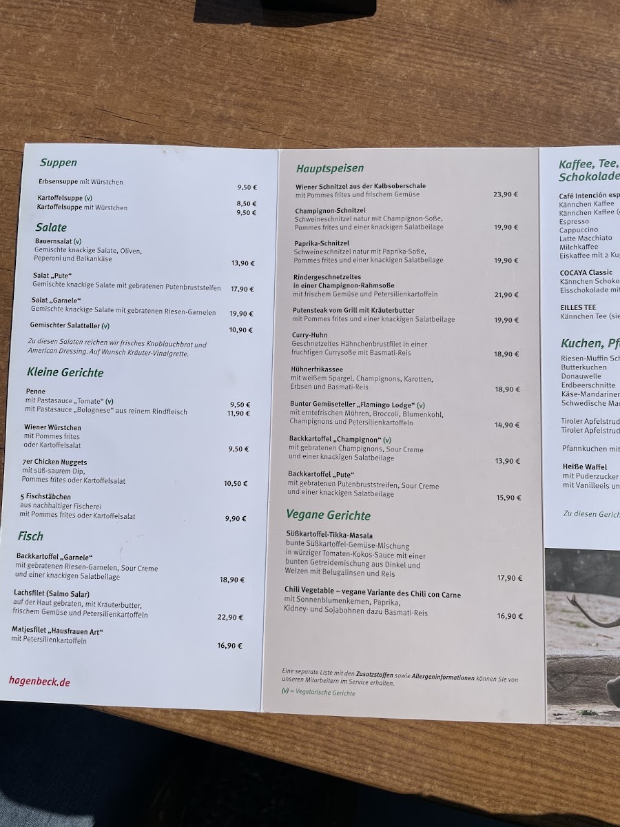 Restaurant Flamingo Lodge Photo Menu 2