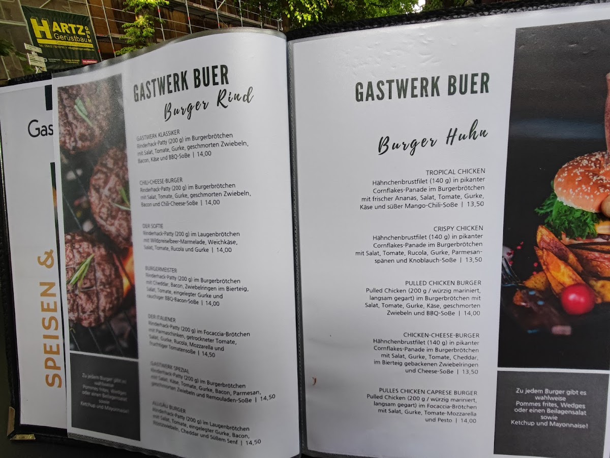 GastWerk Photo Menu 1