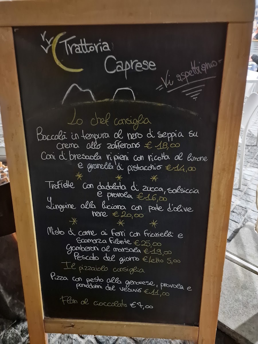 Trattoria Caprese Photo Menu 10
