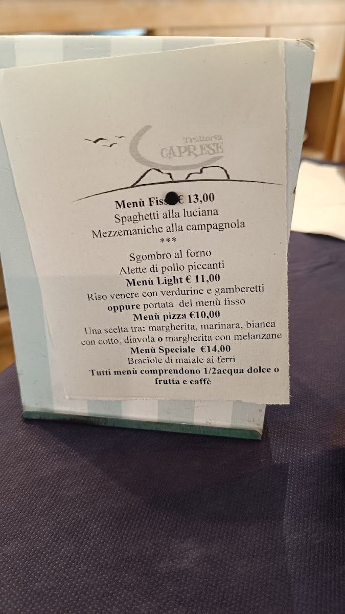 Trattoria Caprese Photo Menu 5