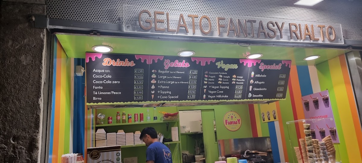 Gelato Fantasy Photo Menu 2