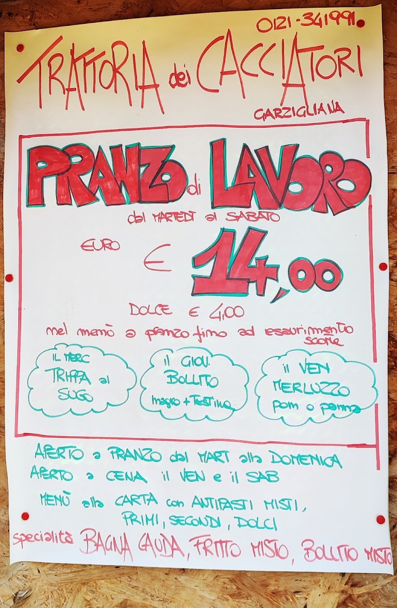 Bar Trattoria Dei Cacciatori Photo Menu 7