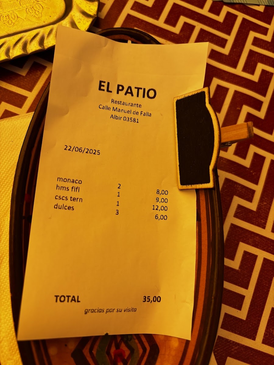 El Patio Albir Photo Menu 10