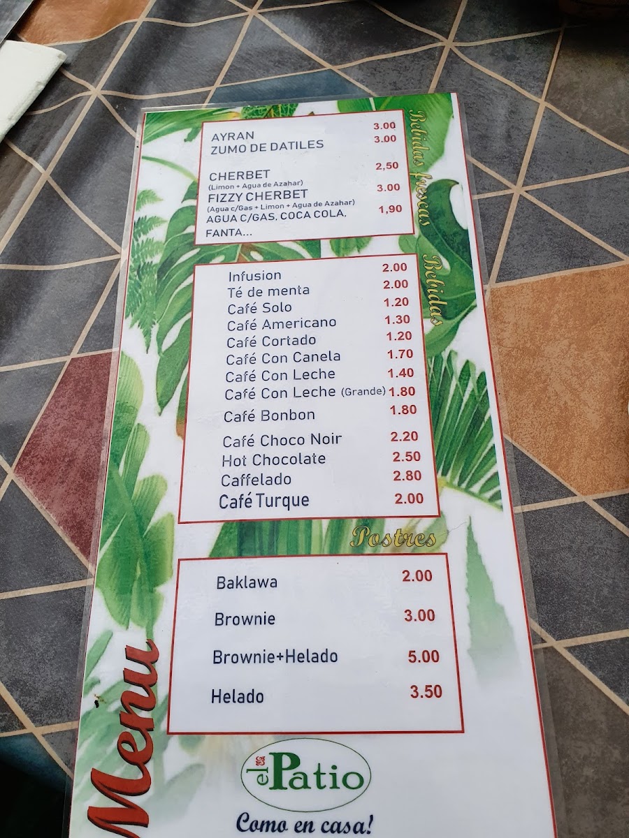 El Patio Albir Photo Menu 6