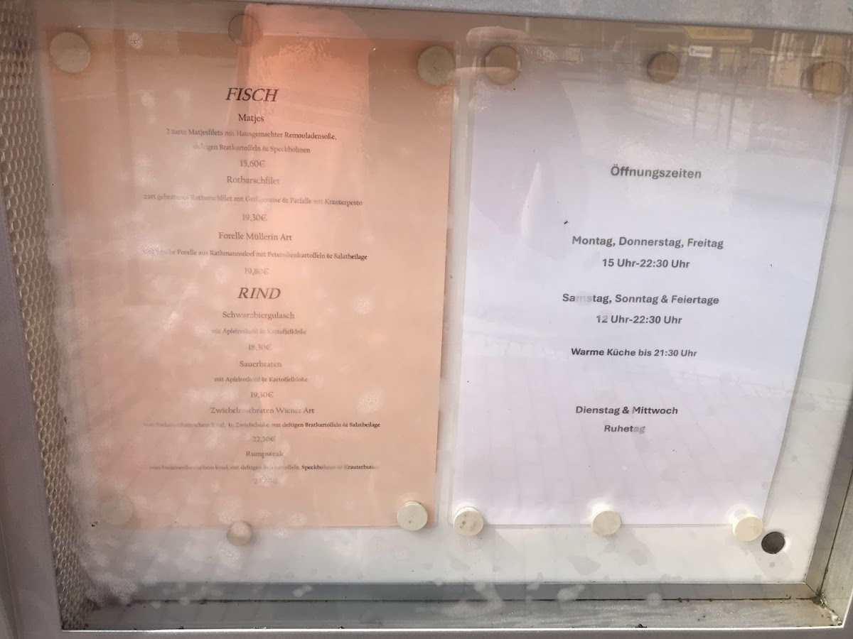 Gasthaus Goldener Anker Photo Menu 2