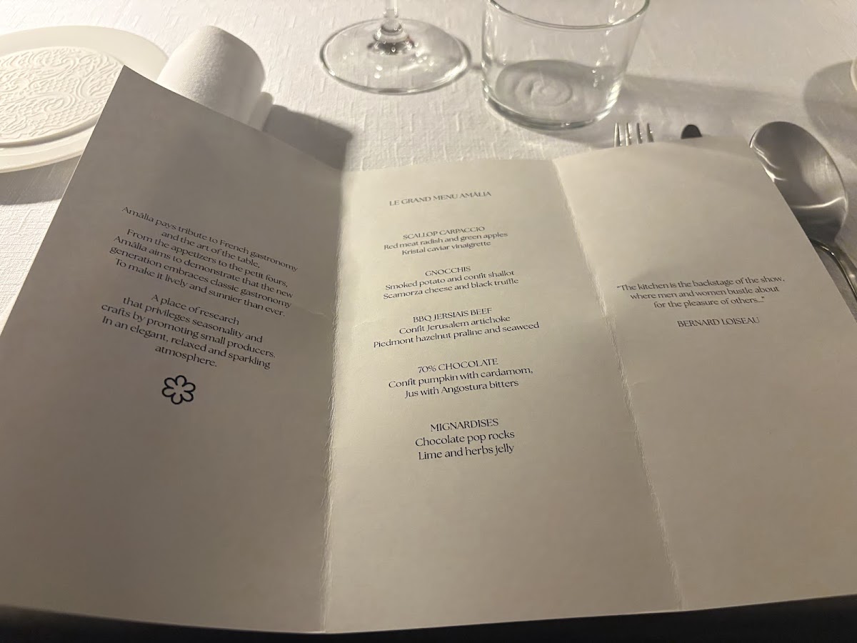 AMÂLIA Restaurant Photo Menu 6